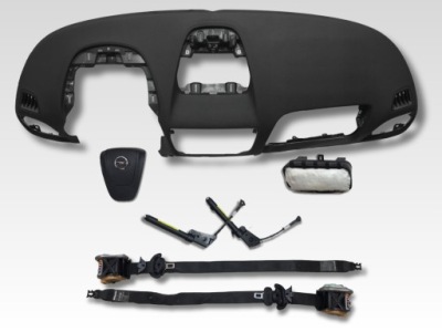 Opel mokka приборная панель czarna консоль ремни подушка безопасности org фото №1