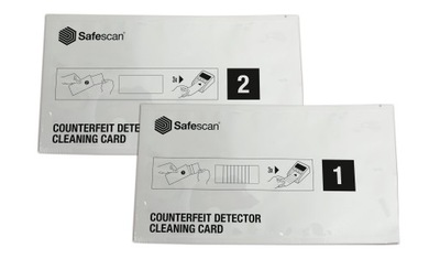 Karty Czyszczące SAFESCAN testerów 155-S 185-S