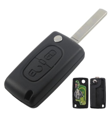 Pilot ключ citroen c3 ds3 picasso 10-16 433mhz фото №1