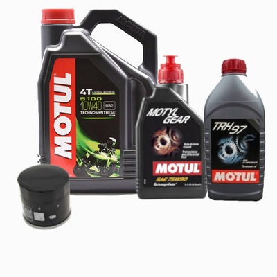 ZESTAW OLEJ MOTUL FILTR SUZUKI KINGQUAD 700 750