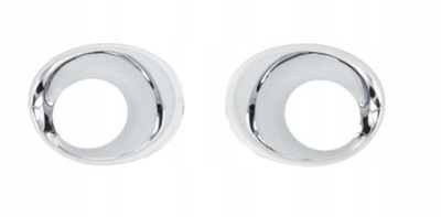 Рамка противотуманной фары левая+ правая renault megane 3 2012-2013 фото №1