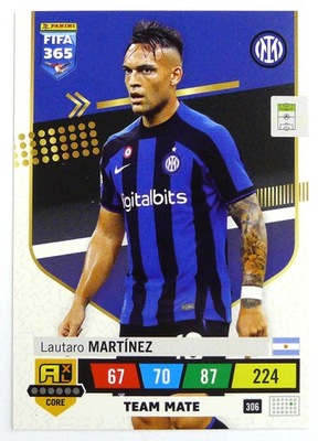 PANINI FIFA 365 2023 karta bazowa Martinez 306