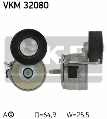 RITINĖLIS ĮTEMPIMO PK SKF VKM 32080 VKM32080 