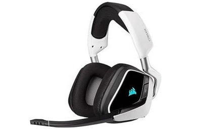 Słuchawki Gamingowe Corsair Void Elite RGB Wireless białe Surround 7.1