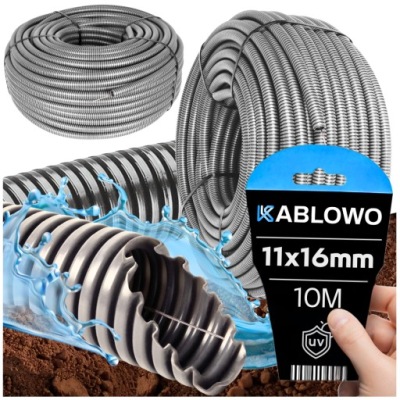 PESZEL DO ZIEMI KABLI RURA KARBOWANA SAMOGASNĄ HD-PE 750N 11/16MM 10M