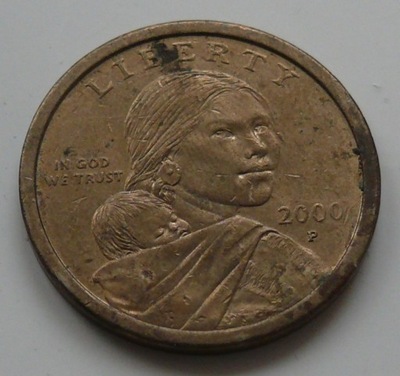 USA - ONE DOLLAR 2000 r. P - SACAGAWEA