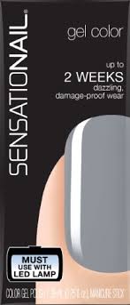 Sensationail Color Polish żel do paznokci szary