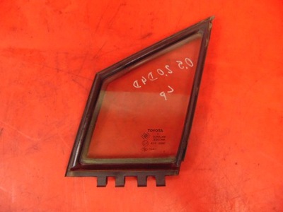 Toyota corolla verso 2 ii стекло кузовная левая перед малый треугольник фото №1