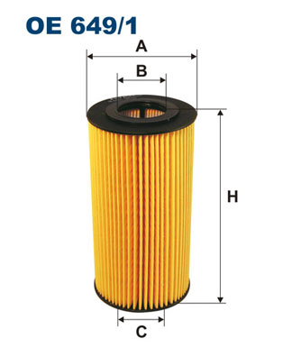 ФІЛЬТР МАСЛА ФІЛЬТРON OE649/1 OE6491