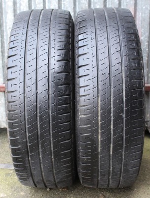 2x 215/65R16C OPONY LETNIE UŻYWANE MICHELIN