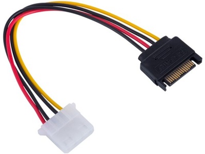 Adapter SATA - MOLEX AKYGA 0.15 m