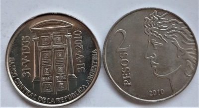 ARGENTYNA 2 pesos 2010
