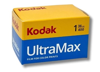 Film KODAK ultramax 400 36 klisza gold 1 SZTUKA