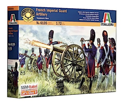 1:72 French Imperial Guard Artillery Napoleonic