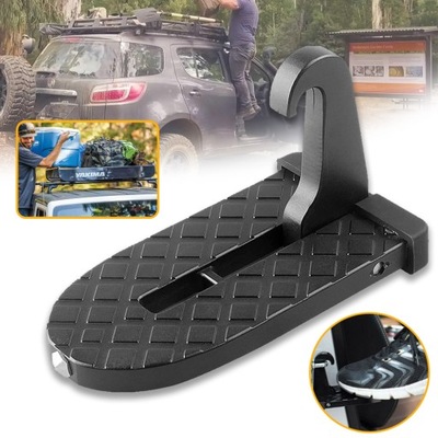 PLEGADIZO ESCALÓN PEDAL PLATAFORMA PARA COCHE PARA DE TECHO SUV ESCALÓN DE PUERTA  