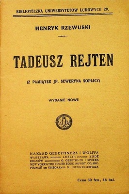 Tadeusz Rejten ok 1918 r.