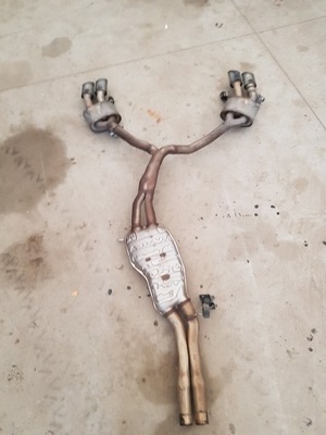 Audi s5 a5 18- гасник труба usa фото №1