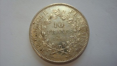 Francja 10 franków 1966 Herkules