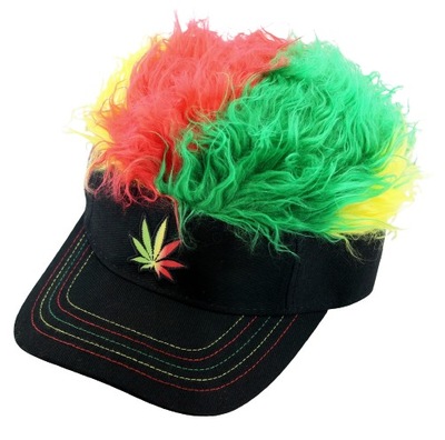 FLAIR HAIR czapka z daszkiem 55-60 Marihuana męska