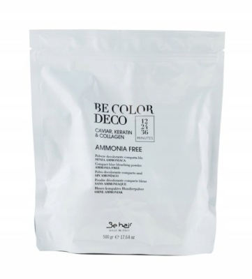 BE HAIR Rozjaśniacz bez amoniaku Color DECO 500g