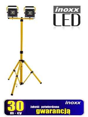 NASWIETLACZ TRANSPORTABLE DIODO LUMINOSO LED 50W 2 PIEZAS + STATYW TELESCÓPICO 160CM  