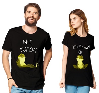 Zestaw Koszulek Dla Pary Walentynki Nie Kumam