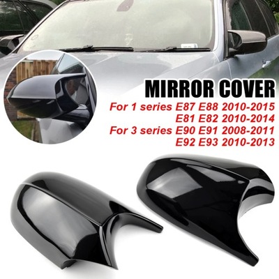 Replacement Rearview Side Mirror Covers Cap For BMW E90 E91 E92 E93 ~60013 
