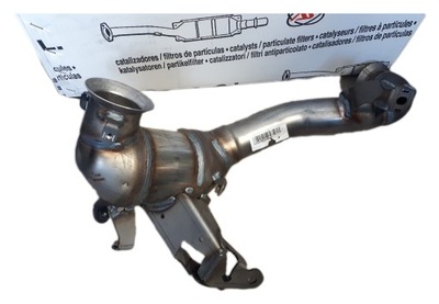 Катализатор citroen c8 peugeot 807 fiat ulysse lancia phedra 2.2 фото №1