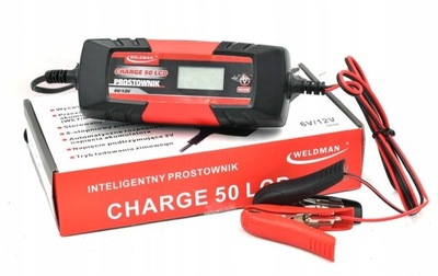 RECTIFICADOR WELDMAN CHARGE 50 6V/12V  