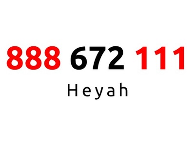 888-672-111 | Starter Heyah (67 21 11) #B