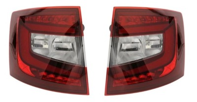 Лампы задние l+r skoda octavia iii 17-20 kombi фото №1