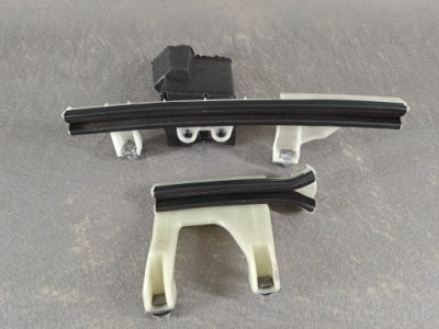 Направляющая стекло дверь задних левых левый задняя dacia logan iii sandero 21r фото №1