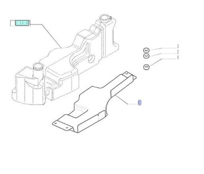 ПЛИТА NEW HOLLAND CNH 87607800