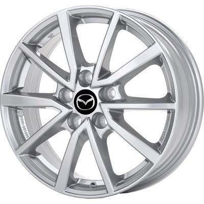 NEW ALLOY WHEELS (TITANIUM) MAKE PLATIN-MAZDA 17