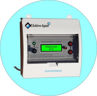 Bezinwazyjne osuszanie - elektroosmoza