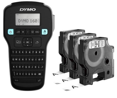 Drukarka etykiet DYMO LABELMANAGER 160 +3 x taśma DYMO ZESTAW