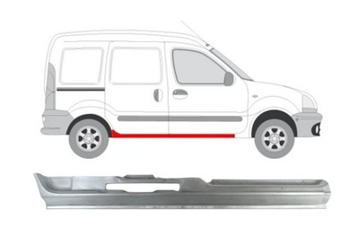 Порог дверь раздвижных renault kangoo 97-08 правый фото №1