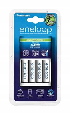 PANASONIC BQ-CC17 ŁADOWARKA +4x ENELOOP AA 1900mAh