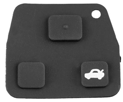 Гумка корпус ключа toyota yaris rav4 avensis lexus gs кнопка пульта фото №1