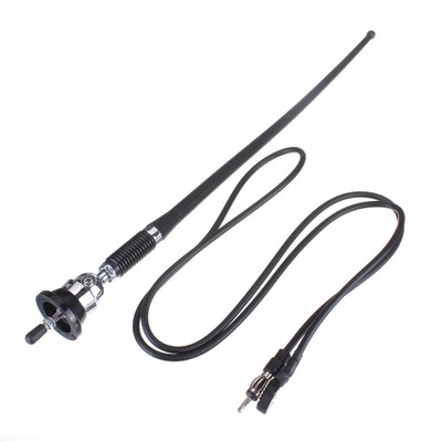 36CM CAR ROOF AERIAL ANTENNA FM/AM RADIO STEREO TOP MAST ROOF MOUNTI~55620  