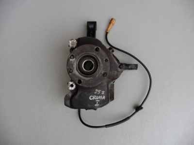 Поворотный кулак ступица левый перед fiat croma i 25 шлицов abs фото №1