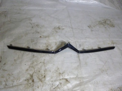 Citroen c4 04-10 хром передний бампера фото №1