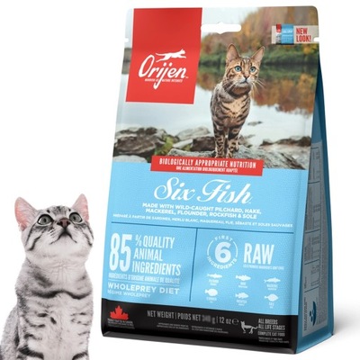 Orijen Cat Six 6 Fish 1,8 kg rybna