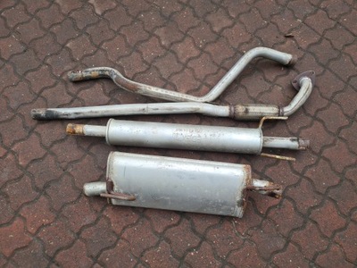 Гасник труба вихлопна opel meriva a комплект 1.6 16v фото №1