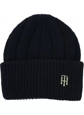 Czapka Zimowa TOMMY HILFIGER Th Timeless Beanie AW0AW13827 DW6