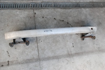 Mercedes w221 221 балка бампера задня задня задня фото №1