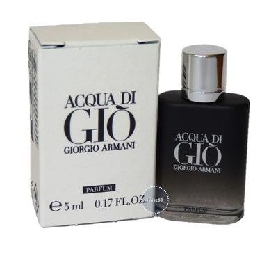 GIORGIO ARMANI Acqua di Gio PARFUM 5ml MINIATURKA