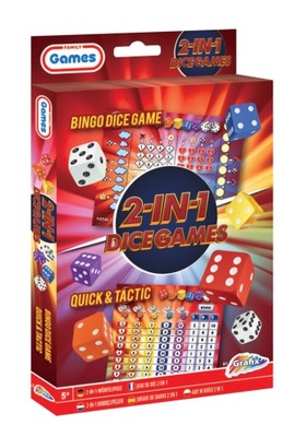 Gry w kości 2 w 1 - Bingo Dice & Quick and Tac