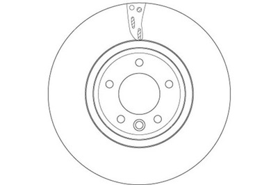 ДИСК ТОРМОЗНОЙ TRW DF6954S
