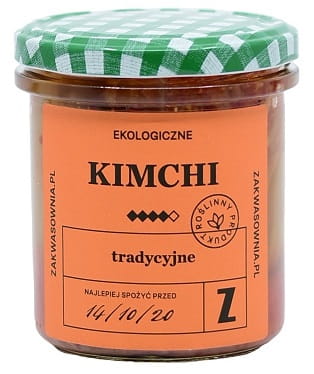 KIMCHI TRADYCYJNE BIO 300 G - ZAKWASOWNIA